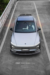 Tesla Model Y Juniper 2026-ON with Aftermarket Parts - V6 Front Lip PP Polypropylene from CMST Tuning