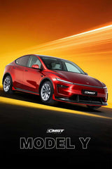Tesla Model Y Juniper 2026-ON with Aftermarket Parts - V5 Side Skirts PP Polypropylene from CMST Tuning