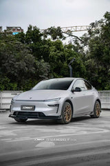 Tesla Model Y Juniper 2026-ON with Aftermarket Parts - V5 Side Skirts PP Polypropylene from CMST Tuning