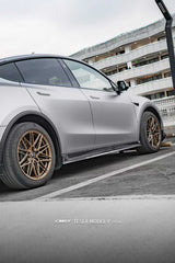 Tesla Model Y Juniper 2026-ON with Aftermarket Parts - V5 Side Skirts PP Polypropylene from CMST Tuning
