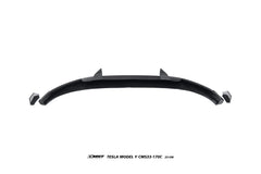 Tesla Model Y Juniper Base 2026-ON with Aftermarket Parts - Front Lip & Splitter Carbon Fiber / FRP from CMST Tuning