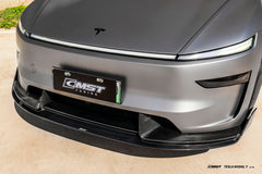 Tesla Model Y Juniper Base 2026-ON with Aftermarket Parts - Front Lip & Splitter Carbon Fiber / FRP from CMST Tuning