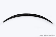 Tesla Model Y Juniper Base Performance 2026-ON with Aftermarket Parts - Rear Spoiler Carbon Fiber / FRP from CMST Tuning