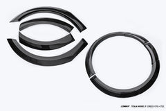 Tesla Model Y Juniper Base Performance 2026-ON with Aftermarket Parts - Widebody Fender Flares Wheel Arches Carbon Fiber / FRP from CMST Tuning