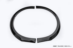 Tesla Model Y Juniper Base Performance 2026-ON with Aftermarket Parts - Widebody Fender Flares Wheel Arches Carbon Fiber / FRP from CMST Tuning
