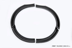 Tesla Model Y Juniper Base Performance 2026-ON with Aftermarket Parts - Widebody Fender Flares Wheel Arches Carbon Fiber / FRP from CMST Tuning