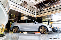 Tesla Model Y Juniper 2026-ON with Aftermarket Parts - Side Skirts ABS from CMST Tuning