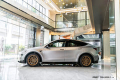 Tesla Model Y Juniper 2026-ON with Aftermarket Parts - Side Skirts ABS from CMST Tuning