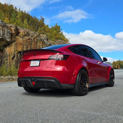 Tesla Model Y Performance AWD Long Range RWD Standard 2020 2021 2022 2023 2024 with Aftermarket Parts - Widebody Wheel Arches Carbon Fiber / FRP from CMST Tuning