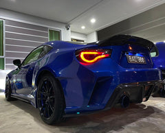 Toyota GT86 86 TRD GT SE Base ZN6 2017 2018 2019 2020 & Scion FR-S FRS ZN6 2013 2014 2015 2016 & Subaru BRZ TS Limited Premium ZN6 2013 2014 2015 2016 2017 2018 2019 2020 (compatible with CMST CITOXE widebody kit) with Aftermarket Parts - CITOXE Rear Bumper & Diffuser Carbon Fiber / FRP from CMST Tuning