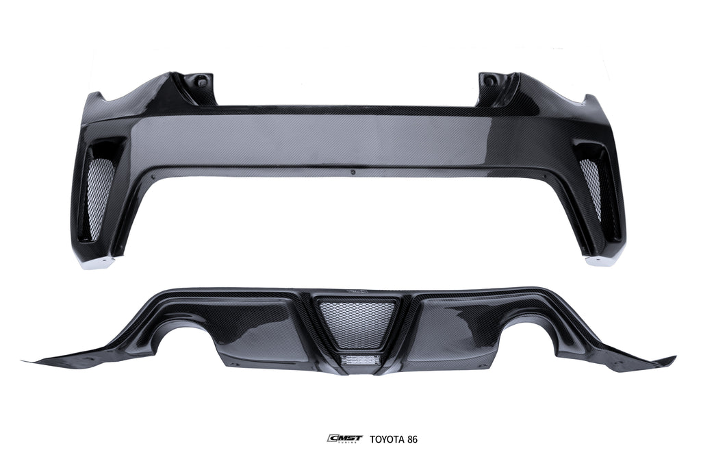 Toyota GT86 Scion FRS BRZ ZC6 Aftermarket Parts CMST Tuning Rear Bumper ...