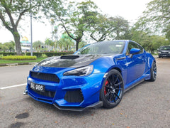 Toyota GT86 86 TRD GT SE Base ZN6 2017 2018 2019 2020 & Scion FR-S FRS ZN6 2013 2014 2015 2016 & Subaru BRZ TS Limited Premium ZN6 2013 2014 2015 2016 2017 2018 2019 2020 (compatible with CMST CITOXE widebody kit) with Aftermarket Parts - CITOXE Front Bumper & Lip Carbon Fiber / FRP from CMST Tuning