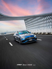 Mercedes Benz C-Class C43 AMG C300 (with sport-package bumper) W206 S206 2021-ON with Aftermarket Parts - Upper Valences Carbon Fiber / FRP from CMST Tuning