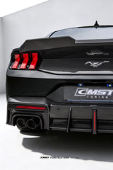 Ford Mustang S650 2.3 Ecoboost 5.0 GT Dark Horse 2024-ON with Aftermarket Parts - V1 Rear Diffuser Carbon Fiber / FRP from CMST Tuning