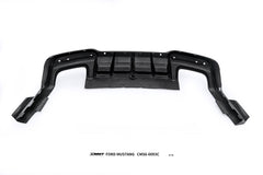 Ford Mustang S650 2.3 Ecoboost 5.0 GT Dark Horse 2024-ON with Aftermarket Parts - V1 Rear Diffuser Carbon Fiber / FRP from CMST Tuning
