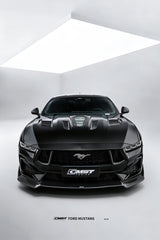 Ford Mustang S650 GT 2024-ON with Aftermarket Parts - V1 Front Lip Carbon Fiber / FRP from CMST Tuning