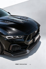 Ford Mustang S650 GT 2024-ON with Aftermarket Parts - V1 Front Lip Carbon Fiber / FRP from CMST Tuning