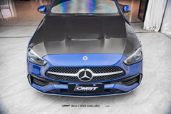 Mercedes Benz C-Class C63S C63 C43 AMG C300 W206 S206 2021-ON with Aftermarket Parts - V1 Hood Carbon Fiber / FRP from CMST Tuning