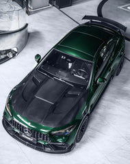 Mercedes Benz CLE-Class AMG CLE 53 / 450 / 300 C236 A236 2024-ON with Aftermarket Parts - V3 Hood Carbon Fiber / FRP from CMST Tuning
