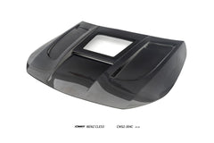Mercedes Benz CLE-Class AMG CLE 53 / 450 / 300 C236 A236 2024-ON with Aftermarket Parts - Tempered Glass Clearview V2 Hood Carbon Fiber / FRP from CMST Tuning
