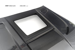 Mercedes Benz CLE-Class AMG CLE 53 / 450 / 300 C236 A236 2024-ON with Aftermarket Parts - Tempered Glass Clearview V2 Hood Carbon Fiber / FRP from CMST Tuning
