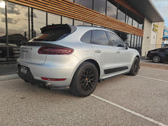 Porsche Macan 95B.1 Base/S/GTS/Sport Edition/Turbo 2015-2018 & Macan 95B.2 Base/S/GTS/Turbo 2019-2021 with Aftermarket Parts - Carbon Fiber & FRP Side Skirts from CMST Tuning