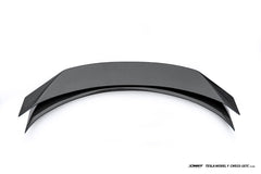 Tesla Model Y Juniper 2026-ON with Aftermarket Parts - V1 Rear Spoiler Carbon Fiber / FRP from CMST Tuning