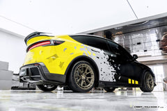 Tesla Model Y Juniper 2026-ON with Aftermarket Parts - V1 Rear Spoiler Carbon Fiber / FRP from CMST Tuning