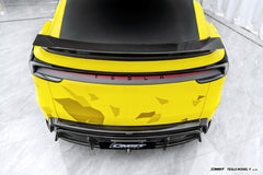 Tesla Model Y Juniper 2026-ON with Aftermarket Parts - V1 Rear Spoiler Carbon Fiber / FRP from CMST Tuning