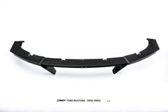 Ford Mustang S650 GT 2024-ON with Aftermarket Parts - V2 Front Lip Carbon Fiber / FRP from CMST Tuning