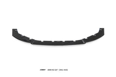 BMW M2CS M2 G87 2023-ON with Aftermarket Parts - V2 Style Front Lip Dry Pre-preg Carbon Fiber / FRP from CMST Tuning