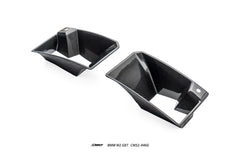 BMW M2CS M2 G87 2023-ON with Aftermarket Parts - Front Side Intake Vent Replacement Trim Dry Pre-preg Carbon Fiber / FRP from CMST Tuning