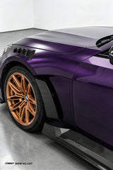 BMW M2CS M2 G87 2023-ON with Aftermarket Parts - V2 Style Side Skirts Dry Pre-preg Carbon Fiber / FRP from CMST Tuning