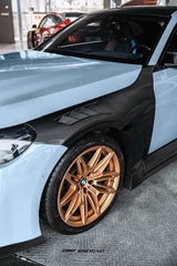BMW M2CS M2 G87 2023-ON with Aftermarket Parts - V1 Style Front Fenders Dry Pre-preg Carbon Fiber / FRP from CMST Tuning