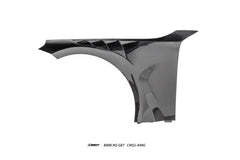 BMW M2CS M2 G87 2023-ON with Aftermarket Parts - V2 Style Front Fenders Dry Pre-preg Carbon Fiber / FRP from CMST Tuning