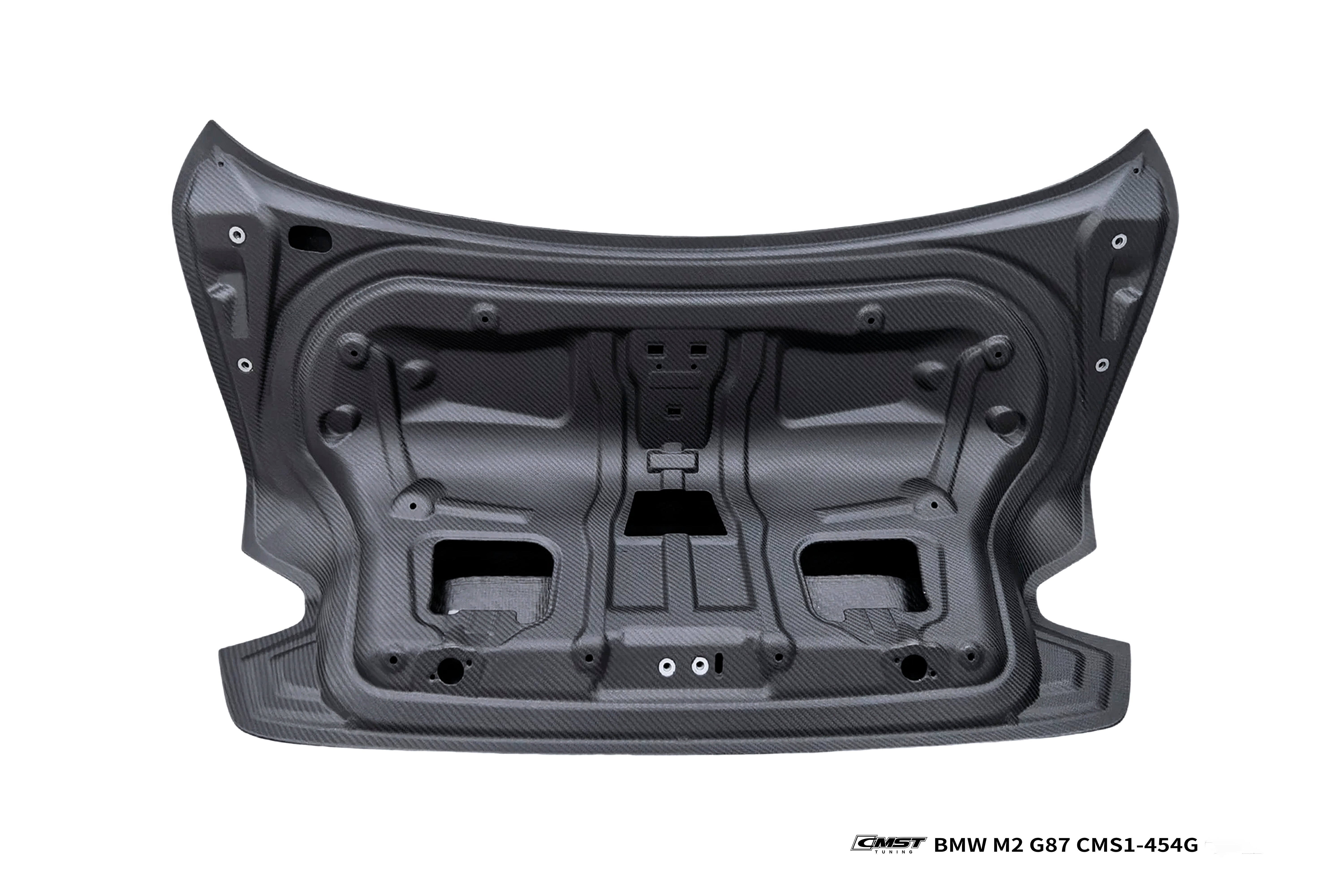 BMW M2CS M2 G87 2023-ON & 2 Series M240i 230i G42 2022-ON with Aftermarket Parts - OEM V1 Style Rear Trunk Dry Pre-preg Carbon Fiber / FRP from CMST Tuning
