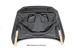 BMW M2CS M2 G87 2023-ON & 2 Series M240i 230i G42 2022-ON with Aftermarket Parts - V3 Style Hood Dry Pre-preg Carbon Fiber / FRP from CMST Tuning