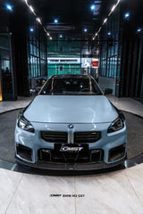 BMW M2CS M2 G87 2023-ON with Aftermarket Parts - Front Side Intake Vent Replacement Trim Dry Pre-preg Carbon Fiber / FRP from CMST Tuning