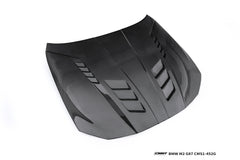 BMW M2CS M2 G87 2023-ON & 2 Series M240i 230i G42 2022-ON with Aftermarket Parts - V3 Style Hood Dry Pre-preg Carbon Fiber / FRP from CMST Tuning
