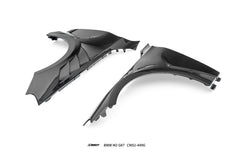 BMW M2CS M2 G87 2023-ON with Aftermarket Parts - V2 Style Front Fenders Dry Pre-preg Carbon Fiber / FRP from CMST Tuning