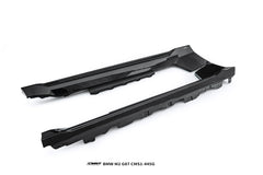 BMW M2CS M2 G87 2023-ON with Aftermarket Parts - V2 Style Side Skirts Dry Pre-preg Carbon Fiber / FRP from CMST Tuning