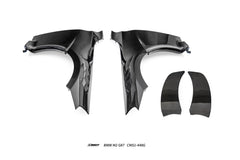 BMW M2CS M2 G87 2023-ON with Aftermarket Parts - V1 Style Front Fenders Dry Pre-preg Carbon Fiber / FRP from CMST Tuning