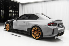 BMW M2CS M2 G87 2023-ON with Aftermarket Parts - V2 Style Rear Diffuser Dry Pre-preg Carbon Fiber / FRP from CMST Tuning