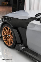 BMW M2CS M2 G87 2023-ON with Aftermarket Parts - V2 Style Side Skirts Dry Pre-preg Carbon Fiber / FRP from CMST Tuning