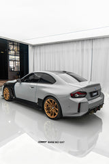 BMW M2CS M2 G87 2023-ON with Aftermarket Parts - V2 Style Rear Diffuser Dry Pre-preg Carbon Fiber / FRP from CMST Tuning