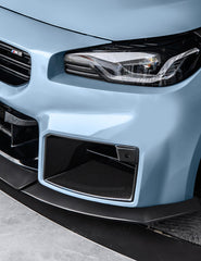 BMW M2CS M2 G87 2023-ON with Aftermarket Parts - Front Side Intake Vent Replacement Trim Dry Pre-preg Carbon Fiber / FRP from CMST Tuning