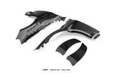 BMW M2CS M2 G87 2023-ON with Aftermarket Parts - V1 Style Front Fenders Dry Pre-preg Carbon Fiber / FRP from CMST Tuning