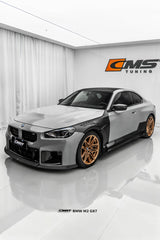 BMW M2CS M2 G87 2023-ON with Aftermarket Parts - Front Side Intake Vent Replacement Trim Dry Pre-preg Carbon Fiber / FRP from CMST Tuning