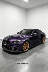 BMW M2CS M2 G87 2023-ON with Aftermarket Parts - Front Side Intake Vent Replacement Trim Dry Pre-preg Carbon Fiber / FRP from CMST Tuning