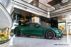 BMW M4CS M4C M4 G82 G83 2021-ON with Aftermarket Parts - V2 Style Side Skirts Dry Pre-preg Carbon Fiber / FRP from CMST Tuning